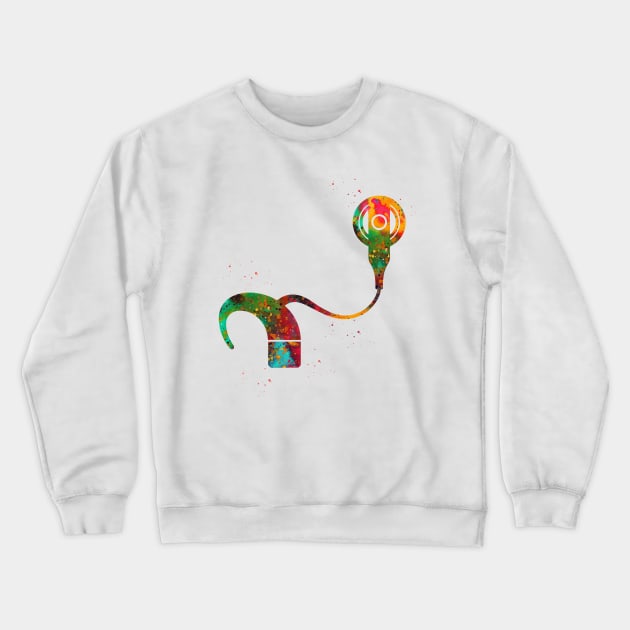 Cochlear implant Crewneck Sweatshirt by erzebeth